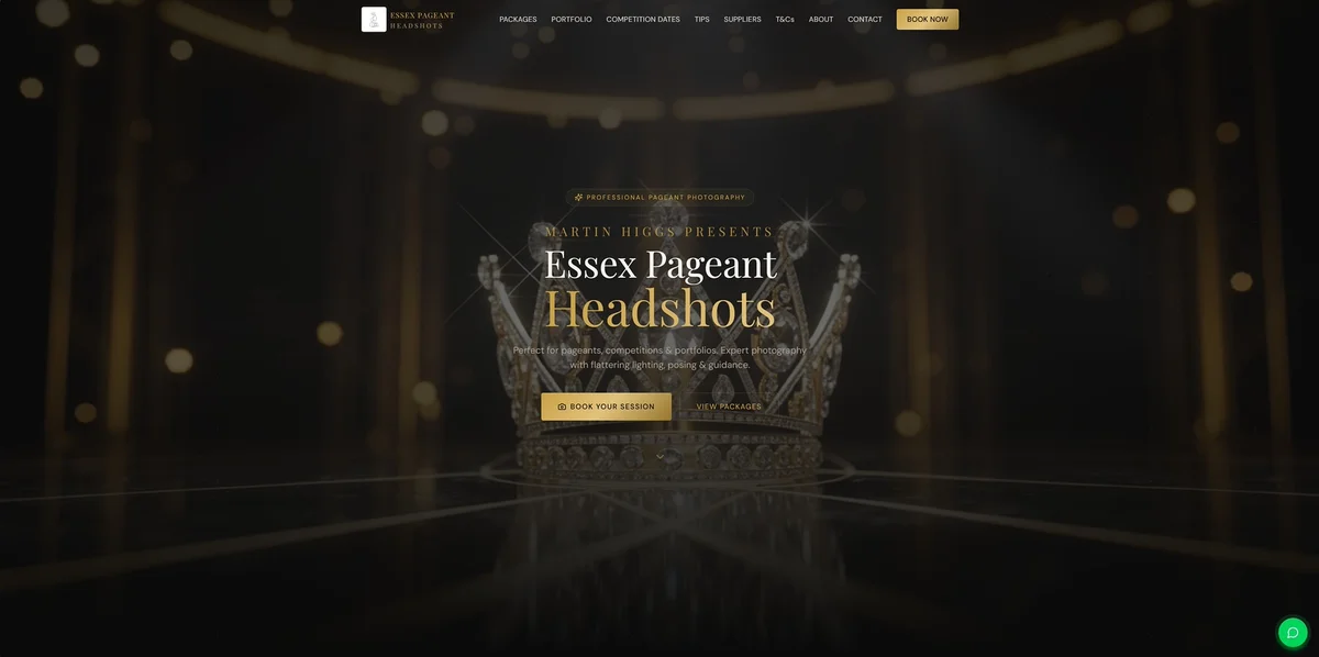 Pageant Headshots Photography | Competition Headshots